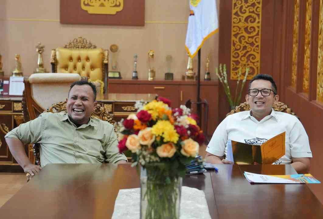 Perdana, Pengurus PWI Mojokerto 2024-2027 Audiensi dengan Pj Wali Kota 