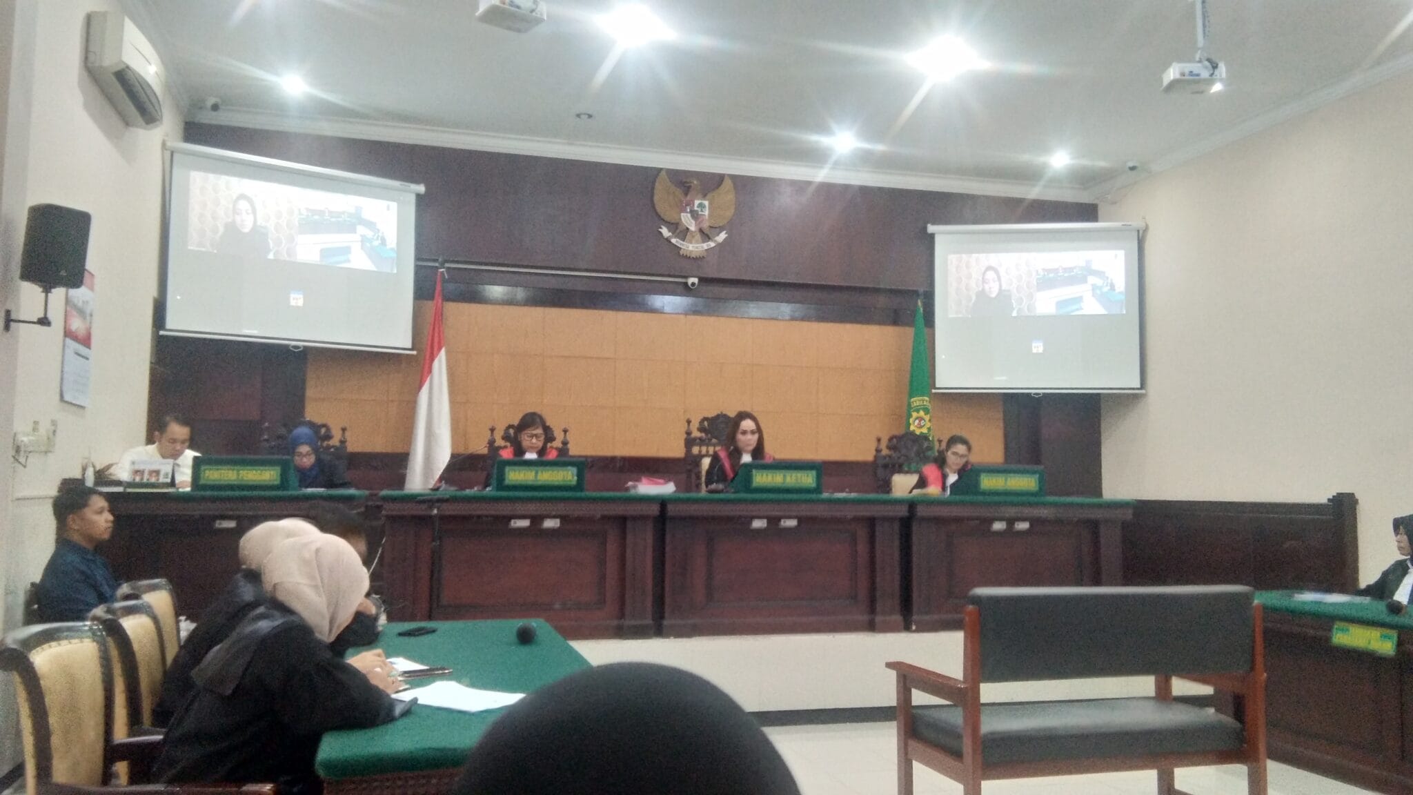 Polwan Bakar Suami di Mojokerto Divonis 4 Tahun Penjara