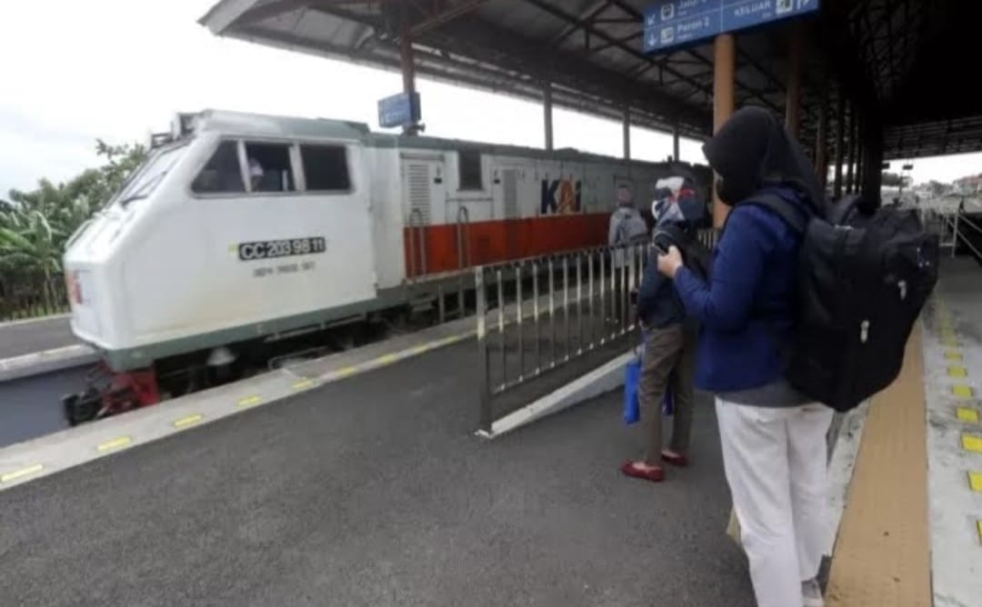 Libur Nataru, 20.466 Penumpang Berangkat dan Turun di Stasiun KA Mojokerto