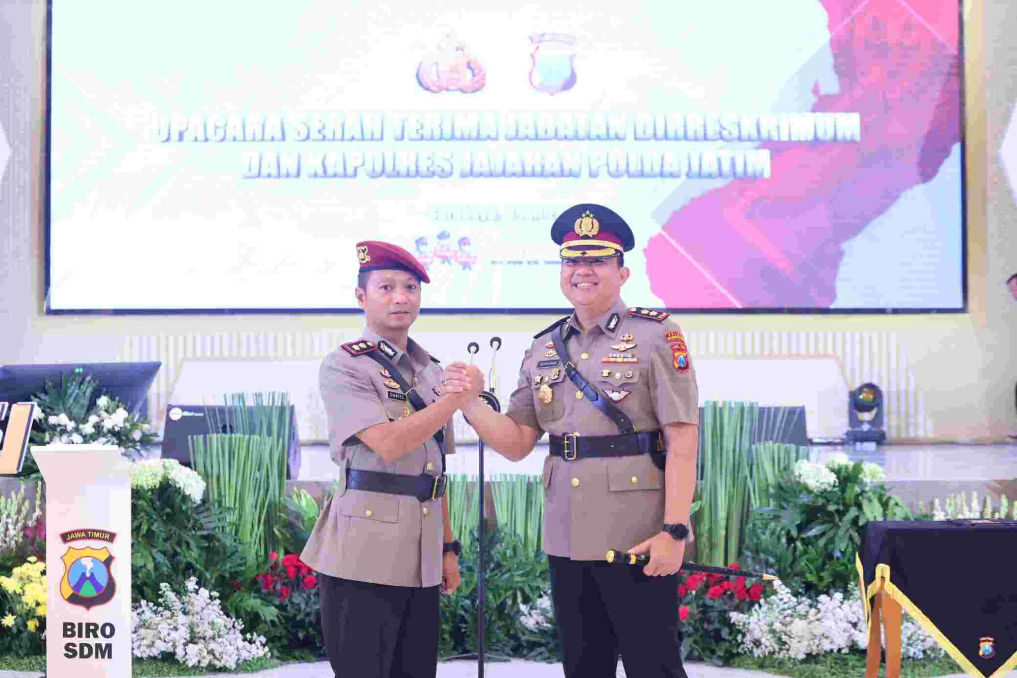 Kapolresta Mojokerto AKBP Daniel Digantikan AKBP Herdiawan