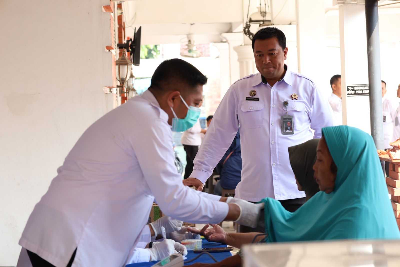 HUT RI di Lapas Mojokerto Jadi Ajang Silaturahmi dan Peduli Kesehatan