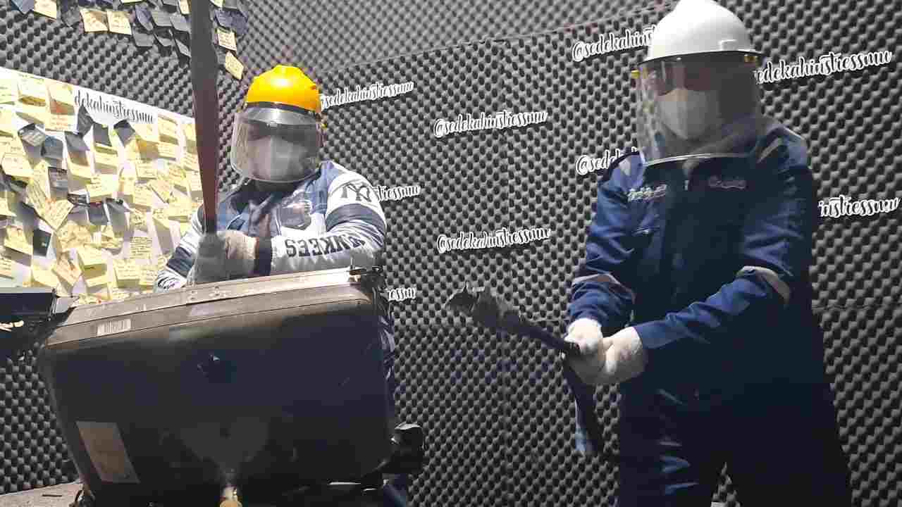 ‘Sedekahin Stressmu’, Ruang Emosional Unik di Mojokerto untuk Legakan Hati dan Pikiran