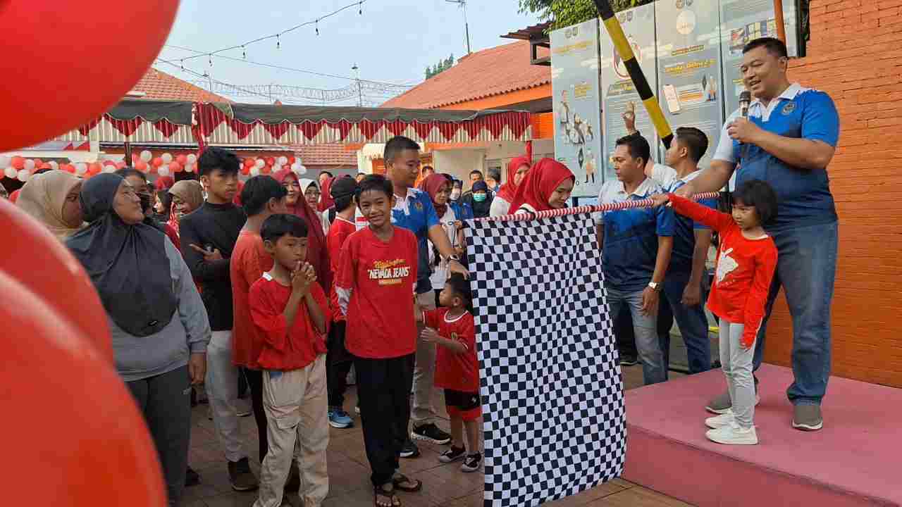 Jalan Santai Lapas Mojokerto Meriah, Warga Antusias Ikut Rayakan Hidup Sehat