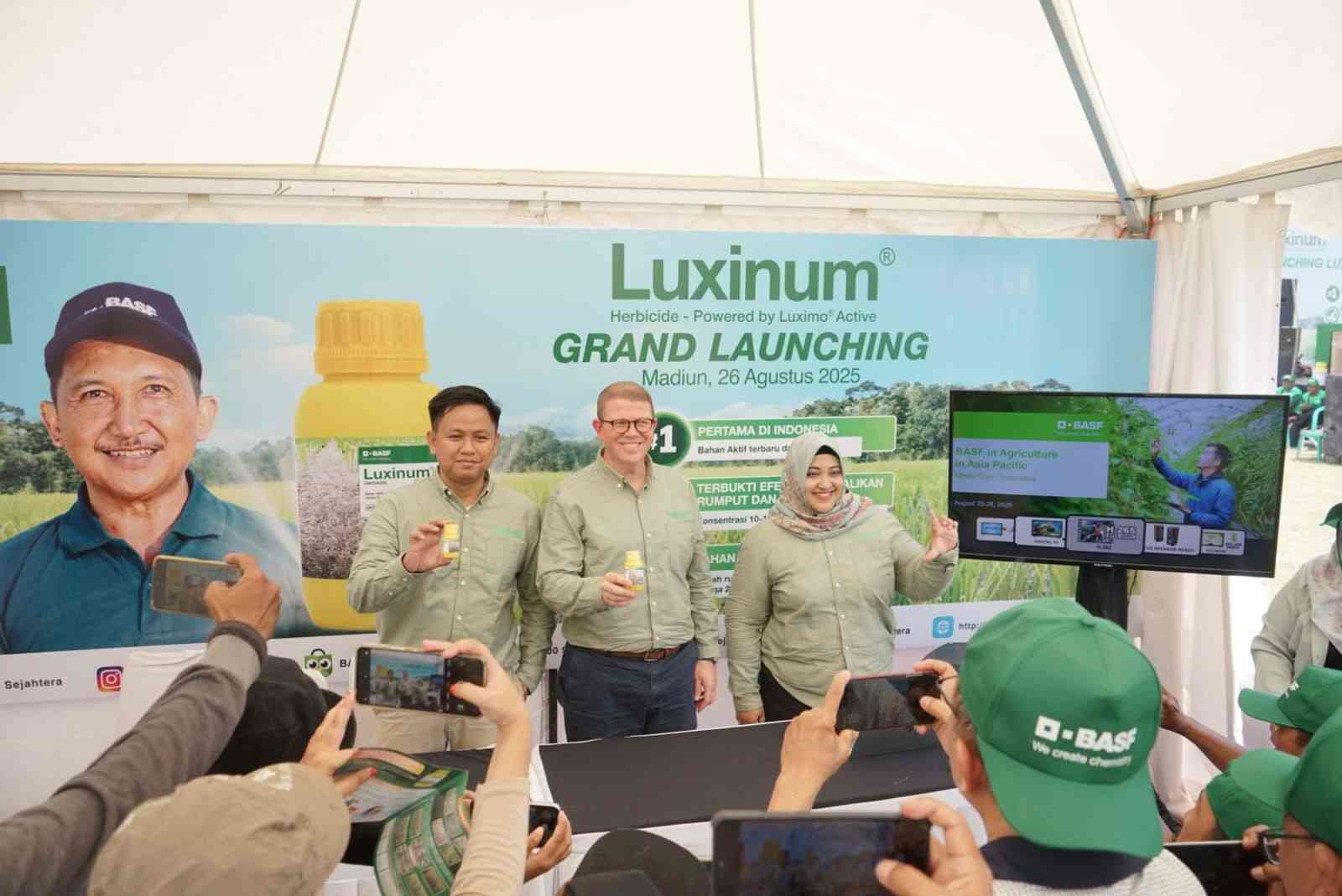 BASF Luncurkan Herbisida Luxinum® untuk Dukung Produktivitas Petani Padi Indonesia