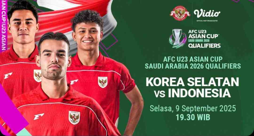 Timnas U-23 Indonesia Hadapi Laga Penentuan Kontra Korea Selatan di Sidoarjo