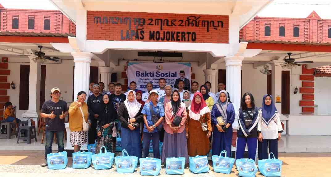 Lapas Mojokerto Gelar Bakti Sosial untuk Keluarga Warga Binaan