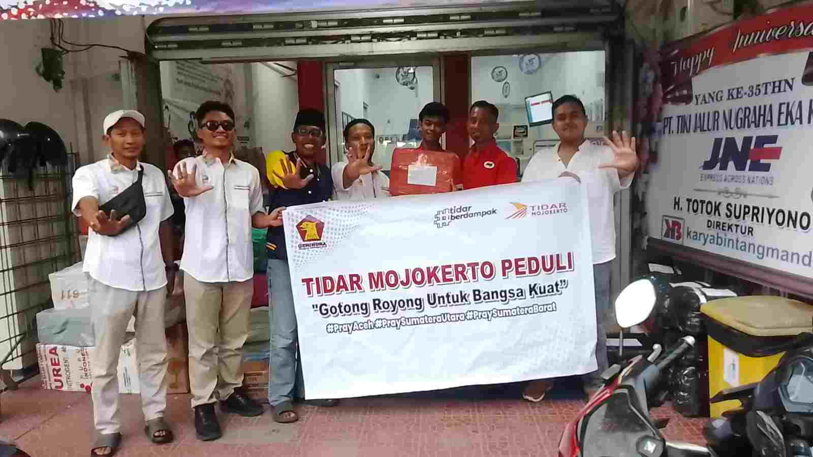 PC Tidar dan AMPI Kabupaten Mojokerto Salurkan Bantuan untuk Korban Bencana di Sumatra