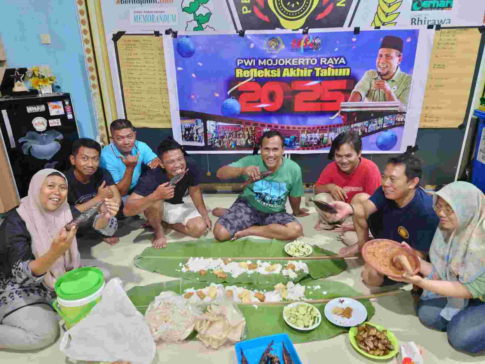 Refleksi Akhir Tahun, PWI Mojokerto Raya Tegaskan Peran Pers yang Peduli dan Berprestasi