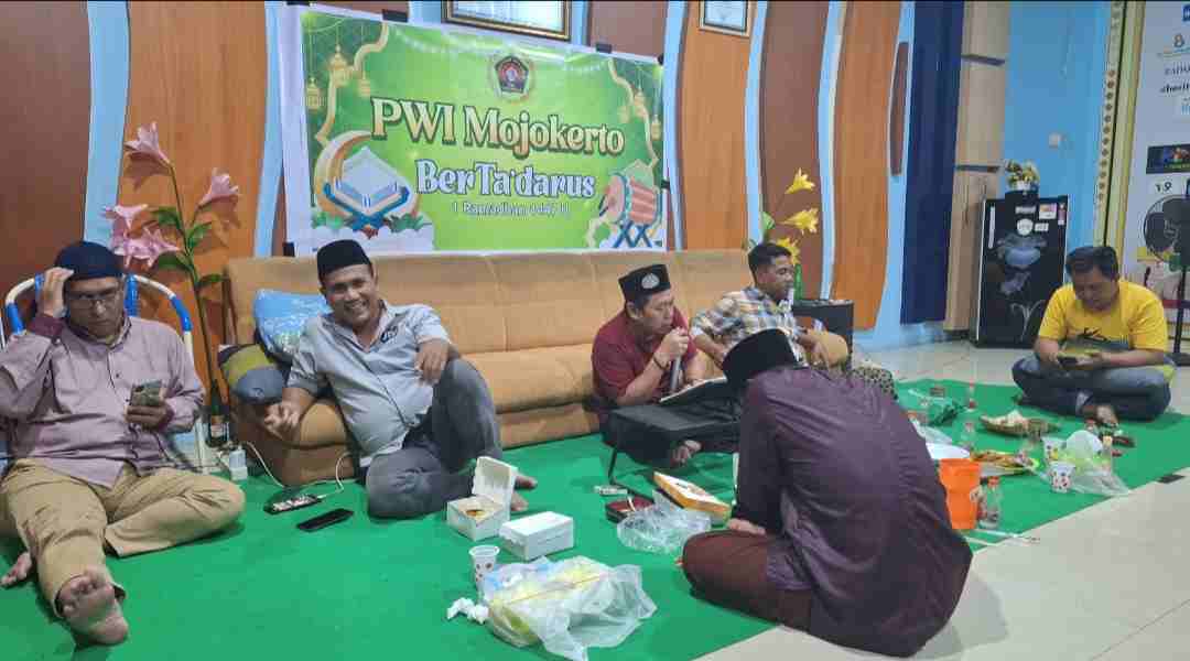 Dari Ruang Redaksi ke Ruang Ibadah, PWI Mojokerto Bangun Tradisi Ramadan yang Mengakar
