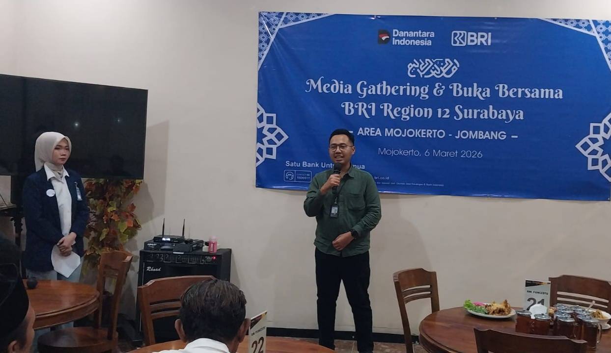 BRI dan PWI Mojokerto Perkuat Kemitraan Lewat Media Gathering Ramadan