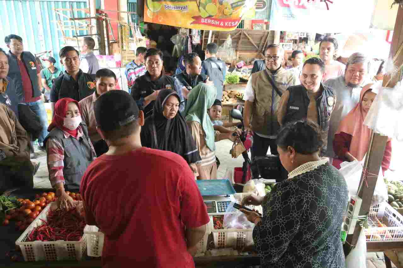 Jelang Idul Fitri, Satgas Pangan Mojokerto Sidak Pasar Kedungmaling, Harga Bapokting Cenderung Stabil