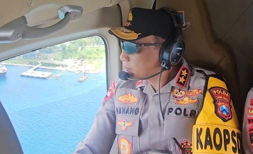 Patroli Udara, Kapolda Jatim Pastikan Arus Balik Lebaran Tetap Lancar dan Aman