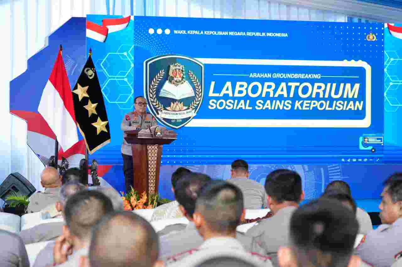 Groundbreaking Laboratorium Sosial Sains Akpol, Polri Dorong Polisi Berbasis Ilmu Pengetahuan