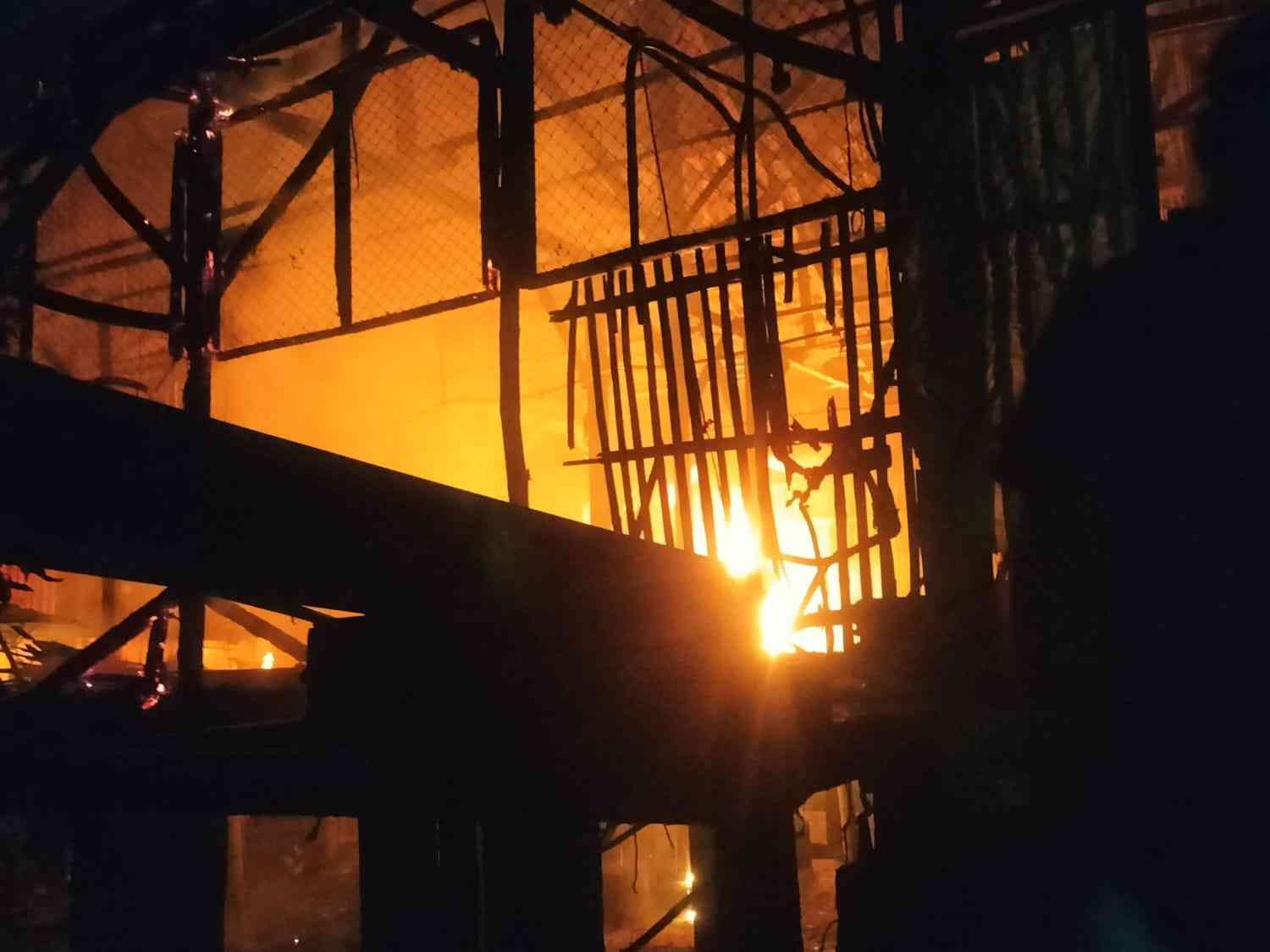 Kebakaran Kandang Ayam di Ngoro Mojokerto, Api Berhasil Dipadamkan dalam Dua Jam