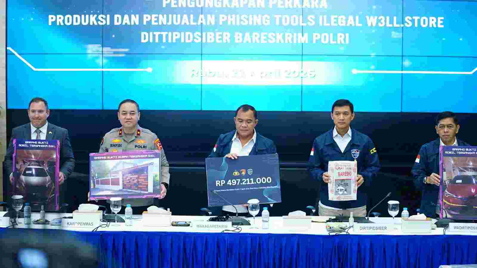 Polri Bongkar Jaringan Internasional Penjualan Phishing Tools, Dua Tersangka Ditangkap