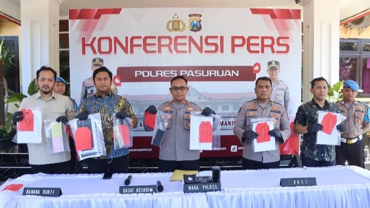 Polres Pasuruan Ungkap Tambang Andesit Diduga Ilegal, Lima Orang Jadi Tersangka