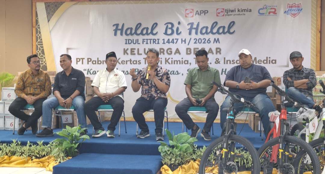 Halal Bihalal Tjiwi Kimia : Pererat Relasi, Tegaskan Komitmen Industri Hijau