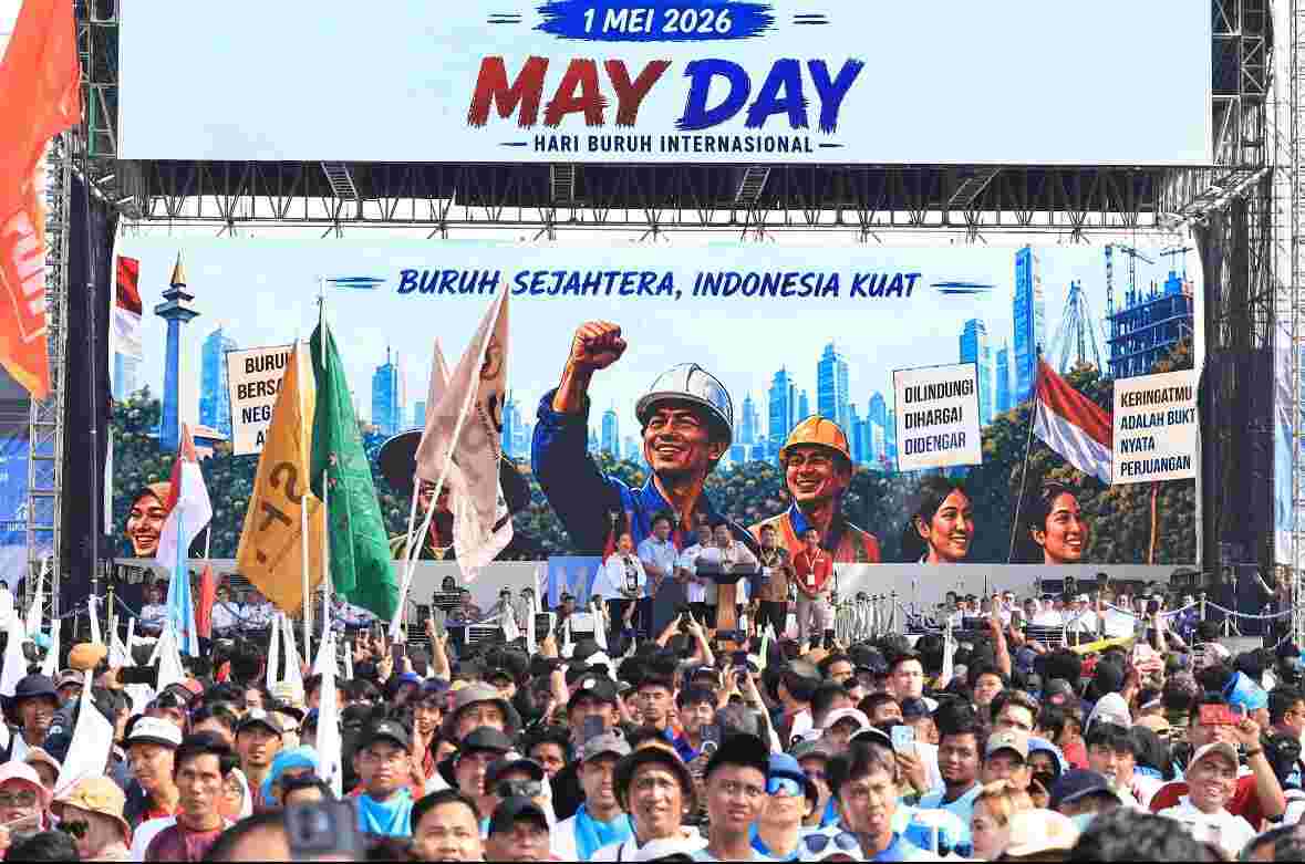 Polri Apresiasi Buruh Sampaikan Aspirasi Tertib Saat May Day 2026
