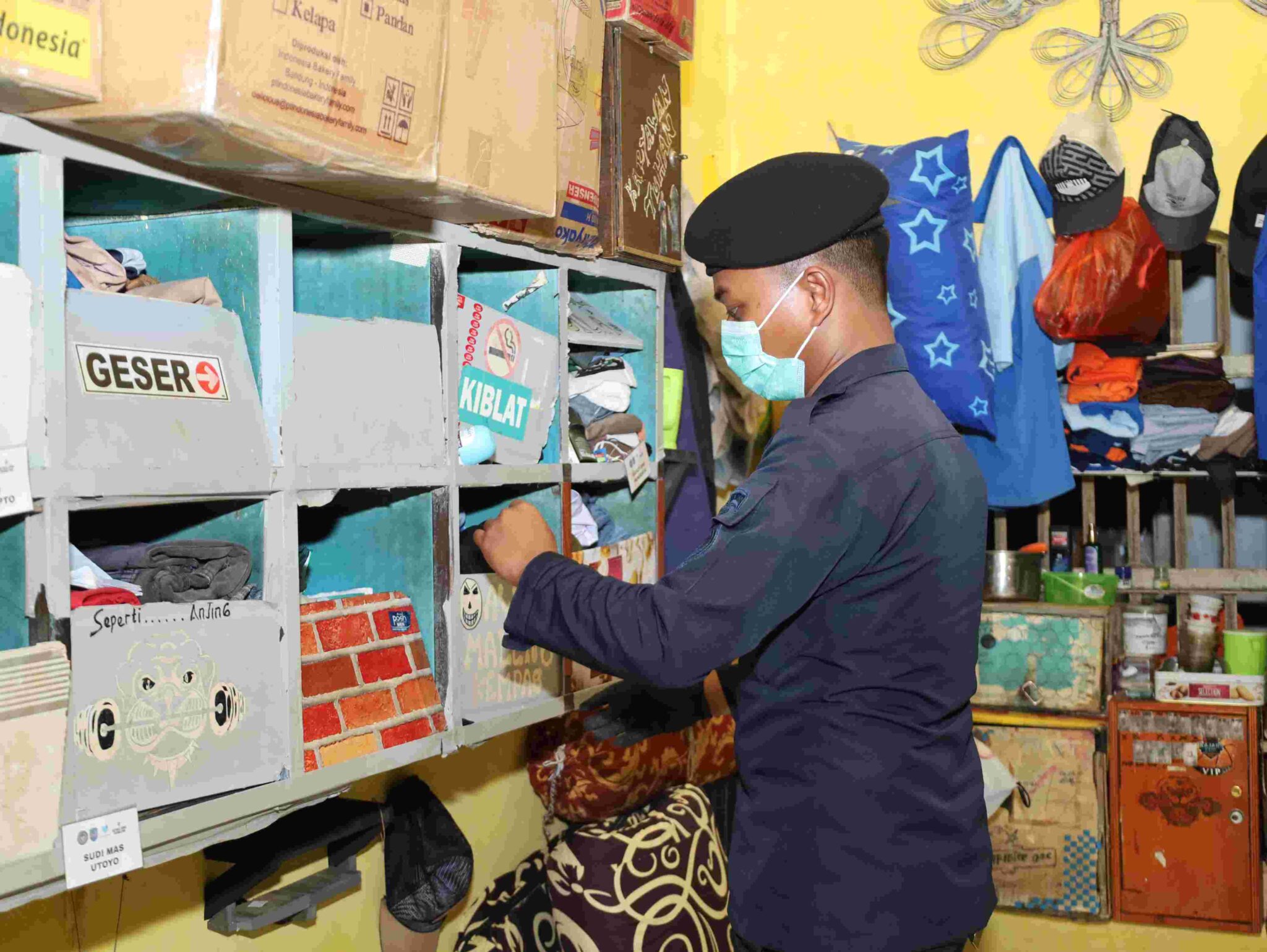 Lapas Mojokerto dan APH Gelar Razia Gabungan, Pastikan Keamanan Tetap Kondusif
