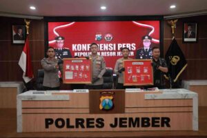Polres Jember Ungkap 24 Kasus Narkoba, 30 Tersangka Diamankan dalam Sebulan
