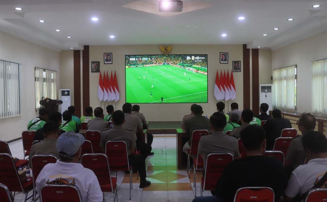 Polres Probolinggo Gelar Nobar Piala Dunia 2026 Bersama Mahasiswa dan Komunitas Masyarakat