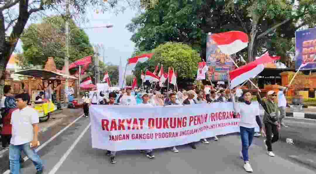 Aksi Damai di Mojokerto Dukung Program Prioritas, Massa Dorong Sinergi dengan Pemda