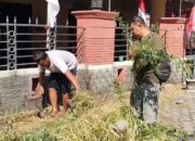PWI Mojokerto Bersih-bersih Sekretariat Sambut HUT RI ke-81, Siapkan Turnamen Mini Soccer Antarwartawan
