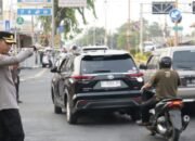 Cegah Kepadatan Pagi Hari, Kapolres Mojokerto Kota Turun ke Jalan